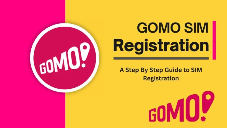 GOMO SIM Registration via App