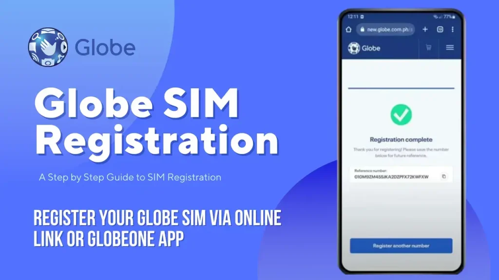 Globe Sim Registration