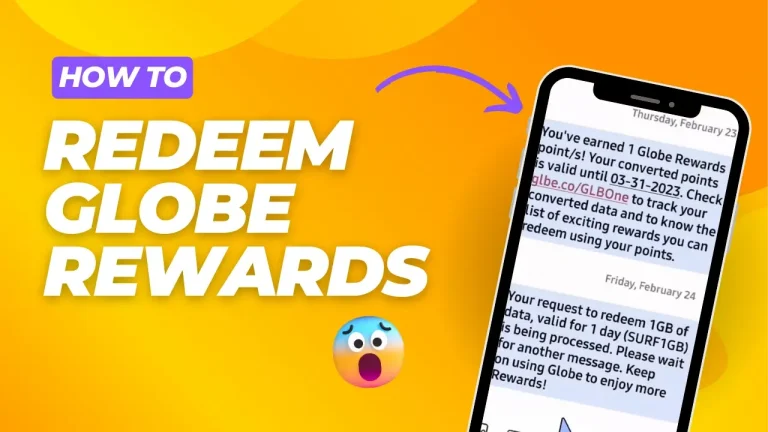 Redeem Reward Points in Globe