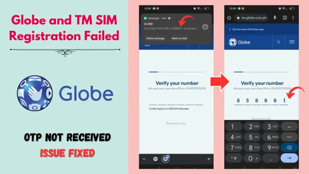 TM SIM Card Registration Railed