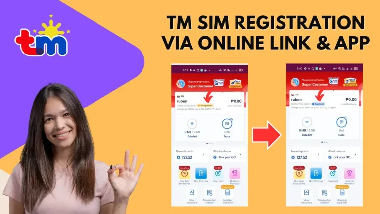 TM SIM Registration