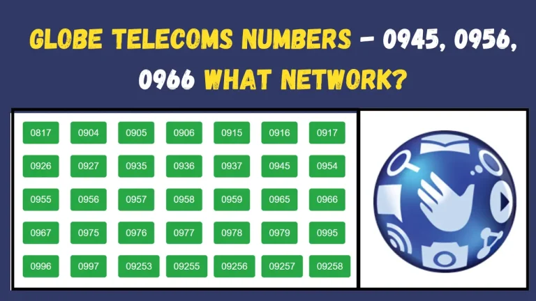 0945, 0956, 0966 What Network Globe