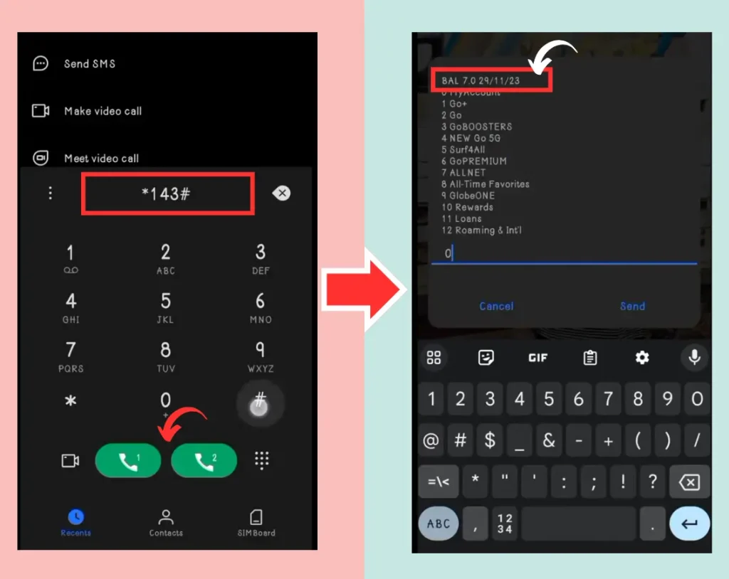 Check Globe SIM Card Balance