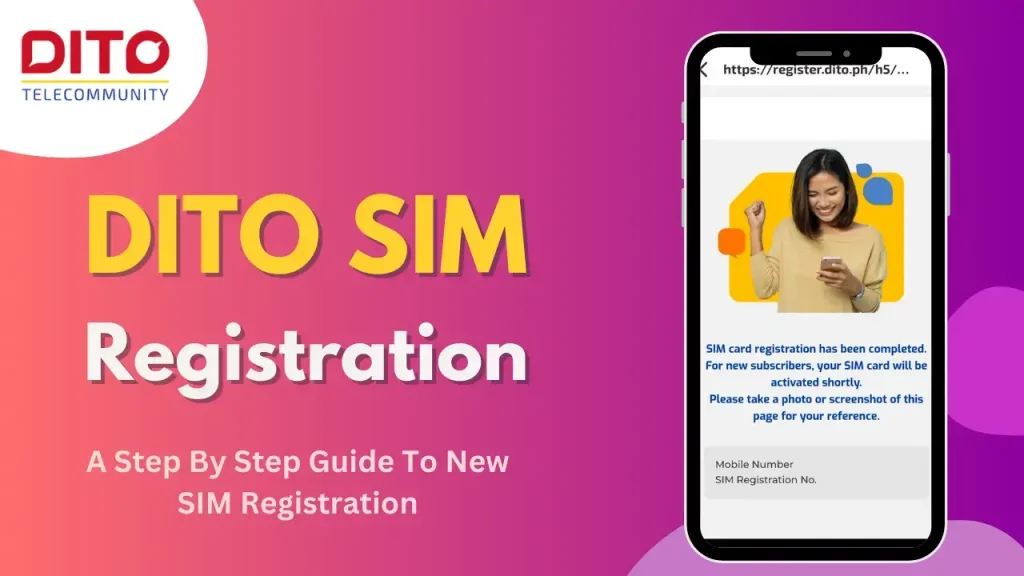 DITO SIM registration Link