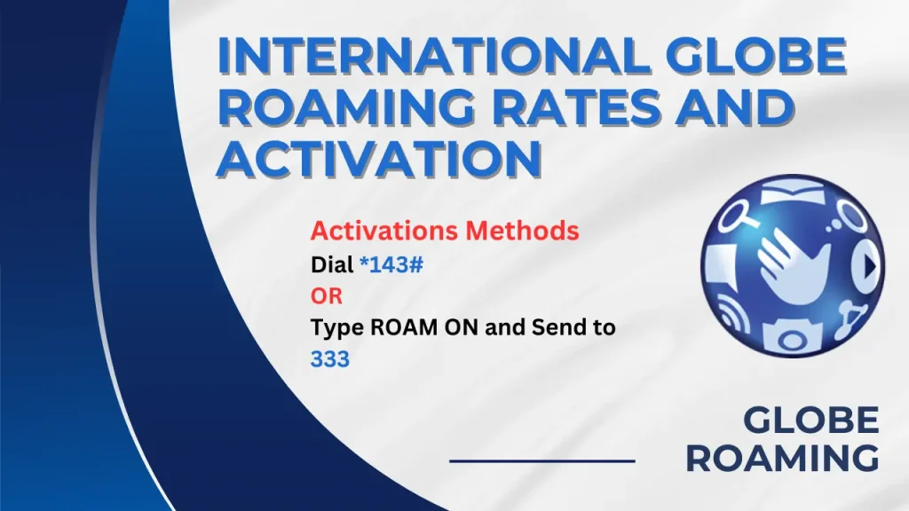 Globe Roaming Activation