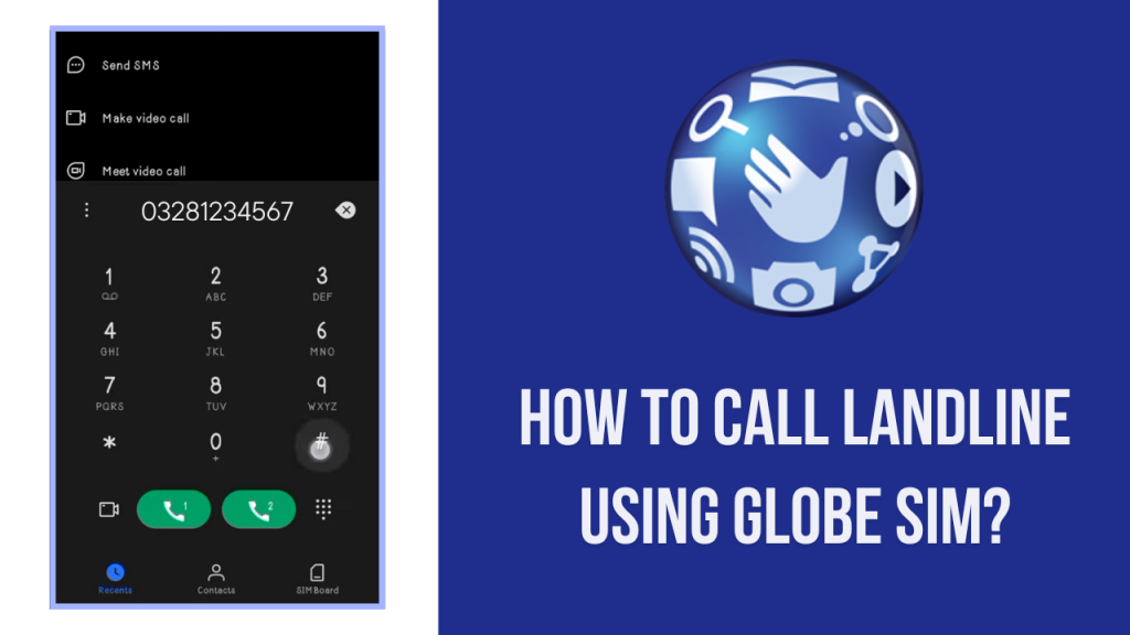 How to Call Landline Using Globe