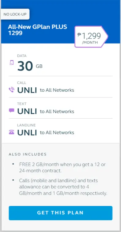 All-New GPlan PLUS 1299