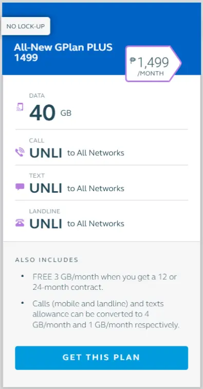 All-New GPlan PLUS 1499