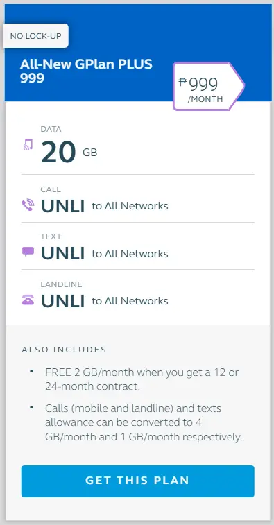 All-New GPlan PLUS 999