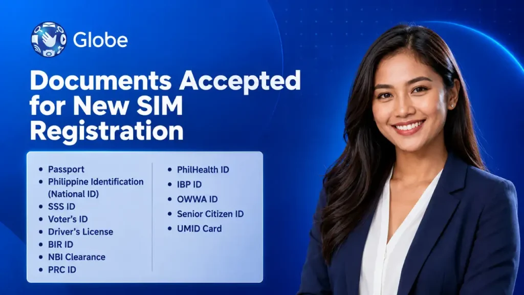 Documents for New Sim Registration